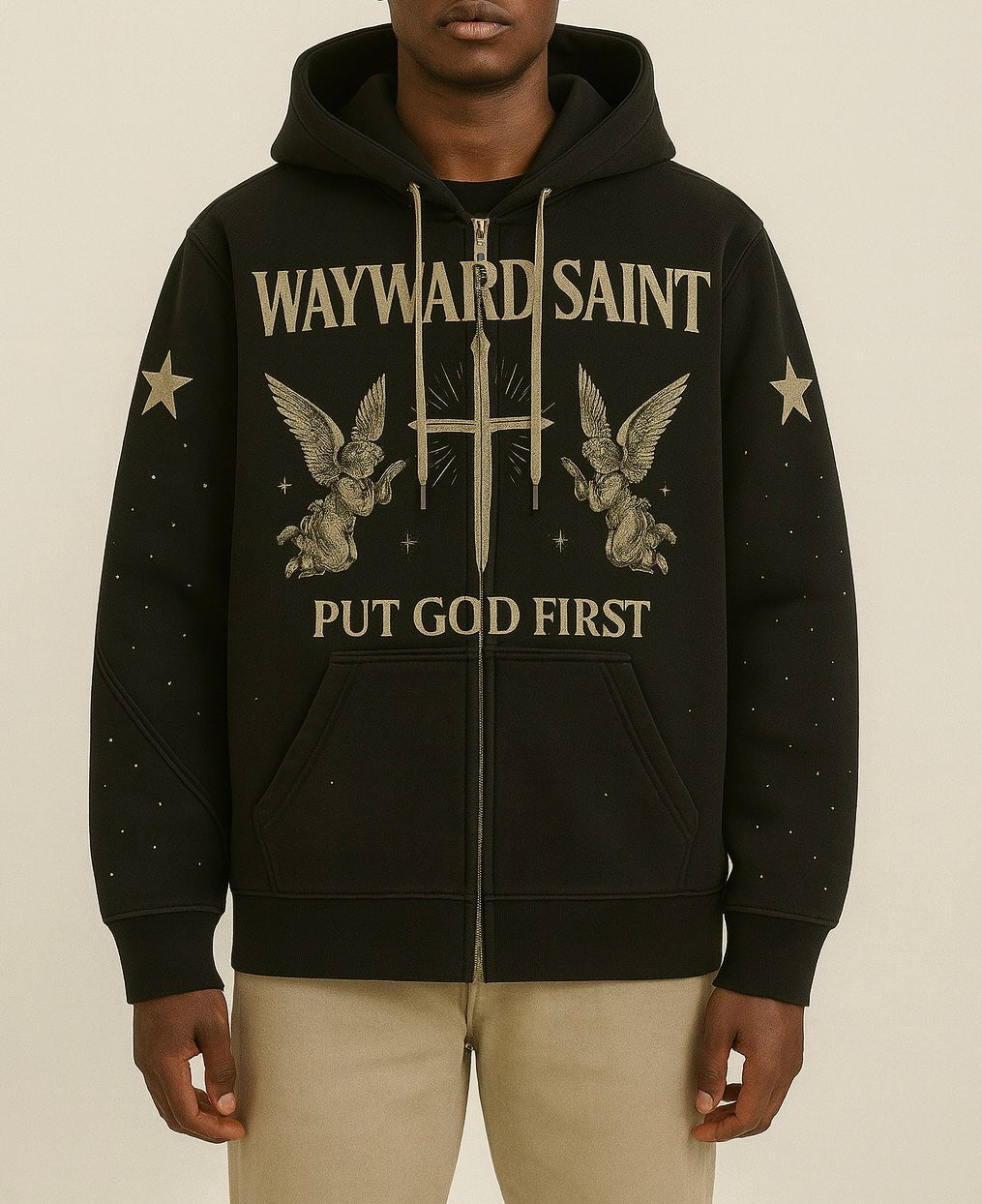 Put God First – Zip-Up Hoodie